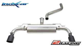 Zadní tlumič s koncovkou průměr 100 Racing BLACK CERAMIC P+L (For the assembly on original central pipe it is necessary the adapter AD.FOCUS.07) (For the assembly on TCFO.20 it is necessary the adapter AD.FOCUS.09) Inoxcar racing FOFO.20.10CBLACK