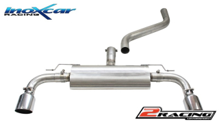 Zadní tlumič s koncovkou průměr 100 Racing P+L (For the assembly on original central pipe it is necessary the adapter AD.FOCUS.07) (For the assembly on TCFO.20 it is necessary the adapter AD.FOCUS.09) Inoxcar racing FOFO.20.10RA