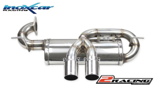 Zadní CENTRAL s tlumiče společně skoncovka 2 x průměru70 Inoxcar racing LOEL.03.D70
