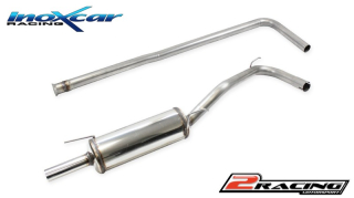 středová roura + Zadní s tlumiče gr. N - průměru 50 (použitelné naly on the verze bez catalyst) Inoxcar racing LRE.25