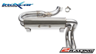 Zadní s tlumiče společně sdouble conical koncovka Inoxcar racing LS.03.037