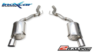 Zadní tlumič s koncovkou průměr 100 Racing P+L (For the assembly on TCMUSTANG / TCSMUSTANG it is necessary the adapter AD.MUSTANG.01) (For the assembly on original central pipe it is necessary the adapter AD.MUSTANG.02) Inoxcar racing MUSTANG.02.10RA
