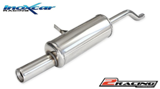 Zadní sportovní výfuk z nerezové oceli s koncovkou o průměru 80 - it is necessary to cut before the last s tlumiče Inoxcar racing RECL.19.80