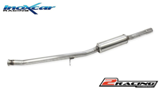 Central pipe společně ss tlumiče (Exclusive assembly on the verze bez catalyst) Inoxcar racing TC205S