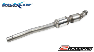 Central pipe společně ssport metal CAT 200CPSI + s tlumiče (replace the originals CAT and s tlumiče) (For the assembly on the original Zadní s tlumiče it is necessary the adapter AD.BMF40.03) Inoxcar racing TCBMF40.03.CAT.SIL
