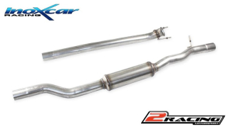 Central pipe společně ss tlumiče (For the installation on the original Zadní s tlumiče it is necessary to separately order the adapter AD.MEA.02) Inoxcar racing TCSA