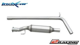 Central pipe společně ss tlumiče (For the assembly on original Zadní s tlumiče it is necessary the adapter AD.A1.12) Inoxcar racing TCSA1.12