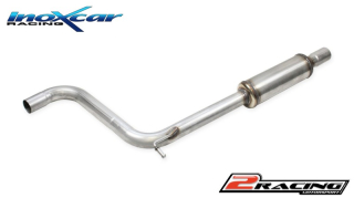 Central pipe společně ss tlumiče (For the assembly on original intermediate pipe it is necessari the adapter AD.LEON.07) ATTENTION: article compatible exclusive only the verze společně storsion bridge Inoxcar racing TCSLEON.07