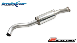 Central pipe společně ss tlumiče - TIG welding (For the installation on the original Zadní s tlumiče it is necessary to separately order the adapter AD.YARIS.02) (For the installation on the Inoxcar Zadní s tlumiče it is necessary to separately order the 
