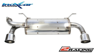 Zadní tlumič s koncovkou průměr 114 Racing P+L - TIG WELDING Inoxcar racing TOGT.01.114R.TIG