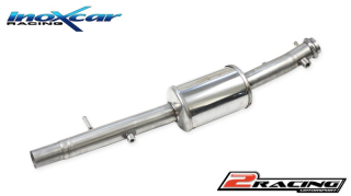 OPF/GPF Filter Replacement Pipe + s tlumiče ECU úprava je nutná (For the assembly on the original central pipe it is necessary the adapter AD.FIESTA.10) Inoxcar racing TOPF.FIESTA.02