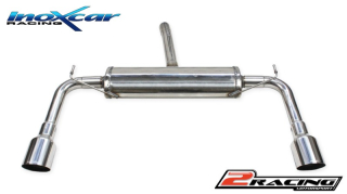 Zadní DUPLEX s tlumiče společně sfianal exit průměru 102 Racing Exclusive assemblage společně soriginal spoiler of Giulietta 1750 TBi Inoxcar racing TWAL.13.102R