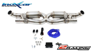 Zadní s tlumiče P+L + Valves společně sdepression kit + remote control (exclusive assembly společně soriginal koncovka) Inoxcar racing VALV.911.02