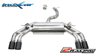 Zadní tlumič koncovkou výfuku 2 x průměru 90 X-RACE BLACK MATT P+L + Valves assembly společně soriginal electric engines (availability of other koncovka models upon request) Inoxcar racing VALV.FORM.01.XRBLACKMATT