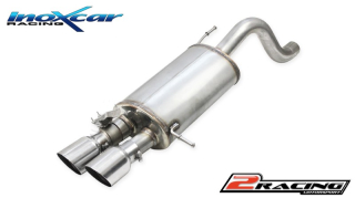 Zadní tlumič koncovkou výfuku 2 x průměru 90 Racing + Valve assembly společně soriginal electric engine (For the installation on TCI20 it is necessary to order separately the adapter AD.I20.03) (For the installation on the original central pipe it is nece