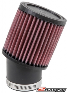 K&N univerzální sportovní filtr motokáry 62mm vstup, výška 102mm - RU-1750