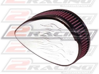 KN custom chromový filtr vzduchu H-D XLH1200 SPORTSTER 1991-1997 - KN RK-3924