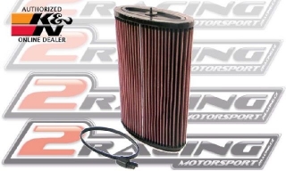 KN filtr PORSCHE CAYMAN 2.9 a 3.4 2005>2012 KN E-2295 vložka vzduchového filtru z bavlny