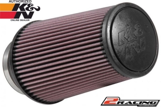KN univerzální filtr kulatý kuželový RE-0870 vstup 102 výška 228 mm s gumovým topem