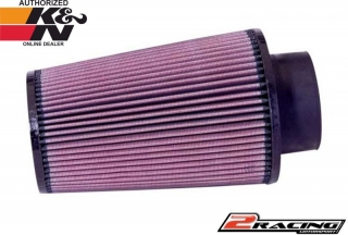 KN univerzální filtr kulatý kuželový RE-0920 vstup 89 výška 228 mm s gumovým topem