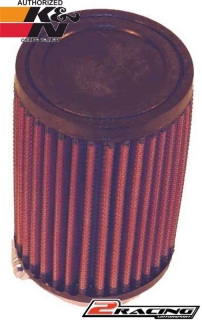 KN univerzální filtr kulatý válcový RU-0610 vstup 57 výška 127 mm s gumovým topem