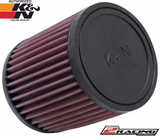 KN univerzální filtr kulatý válcový RU-0910 vstup 68 výška 127 mm s gumovým topem