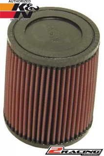KN univerzální filtr kulatý kuželový RU-3560 vstup 57 výška 152 mm s gumovým topem