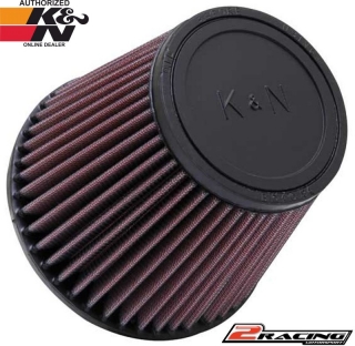 KN univerzální filtr kulatý kuželový RU-3580 vstup 76 výška 127 mm s gumovým topem