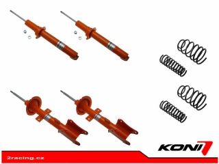 Koni podvozek STR.T Kit (4 tlumiče + 4pružiny) Alfa Romeo 147 1.9 JTD 00až05/10 1120-3601