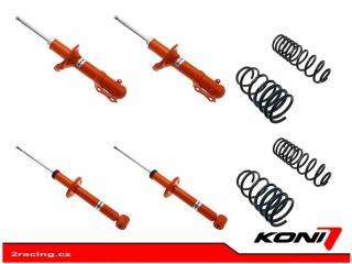 Koni podvozek STR.T Kit (4 tlumiče + 4pružiny) Volkswagen Polo 3 (6N2) 1.4 16V 10/99až10/01 1120-4202
