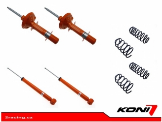 Koni podvozek STR.T Kit (4 tlumiče + 4pružiny) Volkswagen Golf 4 2.3 V5 GTi 10/97až03 1120-5262
