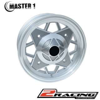 Alu disk Master 1 4.5x12" Fiat Oldtimer stříbrný leštěný 100823