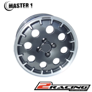 Alu disk Master 1 7x15" Lancia Oldtimer antracit leštěný 101263
