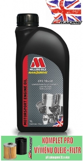 Plně syntetický motorový olej Nanodrive Millers Oils CFS 10w40 1 L 55331