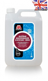 Chladící kapalina Millers Oils Alpine Antifreeze Extend - Red 5 L 56685