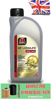 Motorový olej Premium Millers Oils XF Longlife C3 5w30 1 L 62301