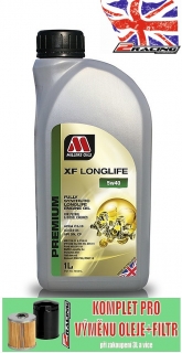 Motorový olej Premium Millers Oils XF Longlife 5w40 1 L 76401