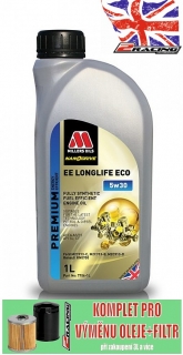 Motorový olej Premium Nanodrive Millers Oils EE Longlife ECO 5w30 1 L 77061
