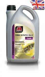 Převodový olej Premium Millers Oils TRX Synth 75w80 GL5 5 L 77655