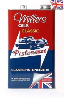 Motorový olej Millers Oils Clasic Pistoneeze 40 5 L 79095