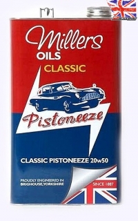 Motorový olej Millers Oils Classic Pistoneeze 20w50 5 L 79135