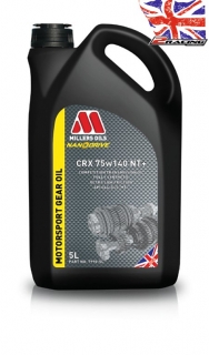 Plně syntetický převodový olej Nanodrive NT+ Millers Oils CRX 75w140 NT+ 5 L 79905
