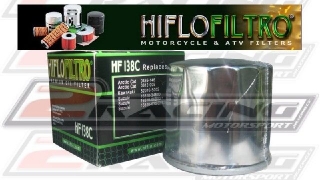 Olejový filtr HF138C značky Hiflo filtro -chromový olejový filtr - DOPRODEJ ZÁSOB