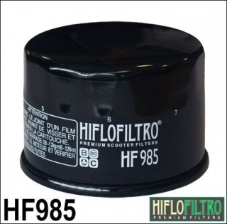 Olejový filtr HiFlo Yamaha XP530 TMAX / BLACK MAX (Right Hand Side V-Belt Filter) rok 12-13 HF985