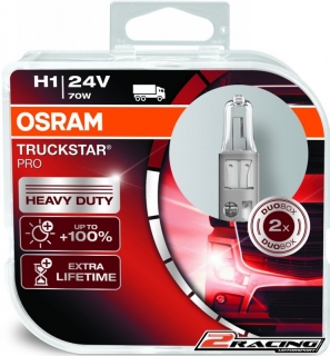 Osram Truckstar Pro Halogen H1 70 W 64155TSP-HCB