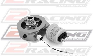 Příruba pod olejový filtr pro montáž čidla - sendvič - M18x1.5, M20x1.5, M22x1.5, 3/4-16UNF