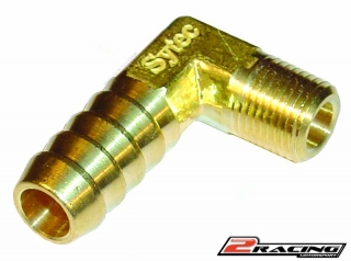 Koncovka 90° do čerpadla Facet 1/8NPTF na 10mm hadici 42774
