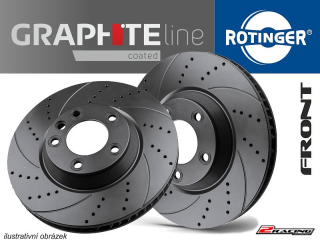 Přední sportovní brzdový kotouč Citroen, Peugeot 266/20mm 4x108 - 2025-GL