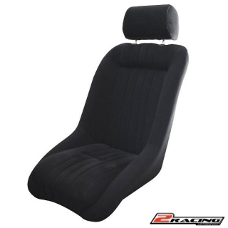 Závodní sedačka Berlinette s hlavovou opěrkou