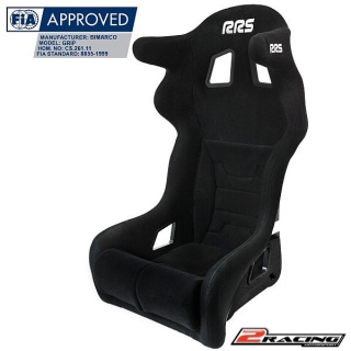 Závodní sedačka GRIP homologace FIA